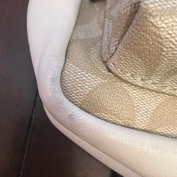 Coach Mini Charlie Backpack In Signature Canvas - Picture 9 of 11